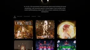 Screenshot of the Xio.art homepage.